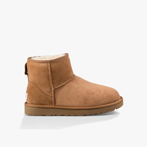 Ugg Classic Mini II Klassiska Stövlar Dam Bruna (509782DJB)